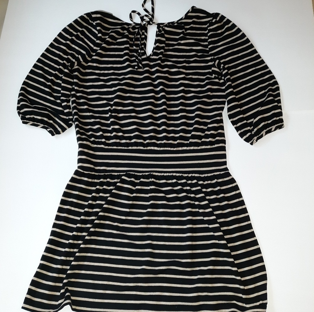 Knit Striped Dress